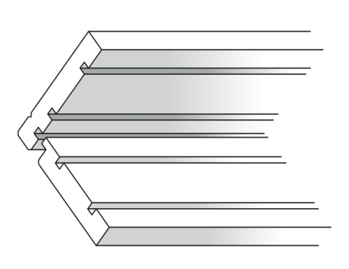 Pre-shaped Box Corner - Female - SmartClad Advanced Weatherboards